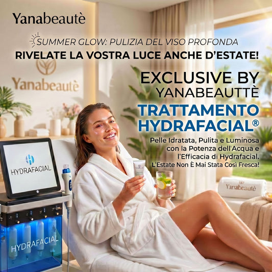 HydraFacial in Estate: perché è la Pulizia del Viso Perfetta per la Stagione più Calda