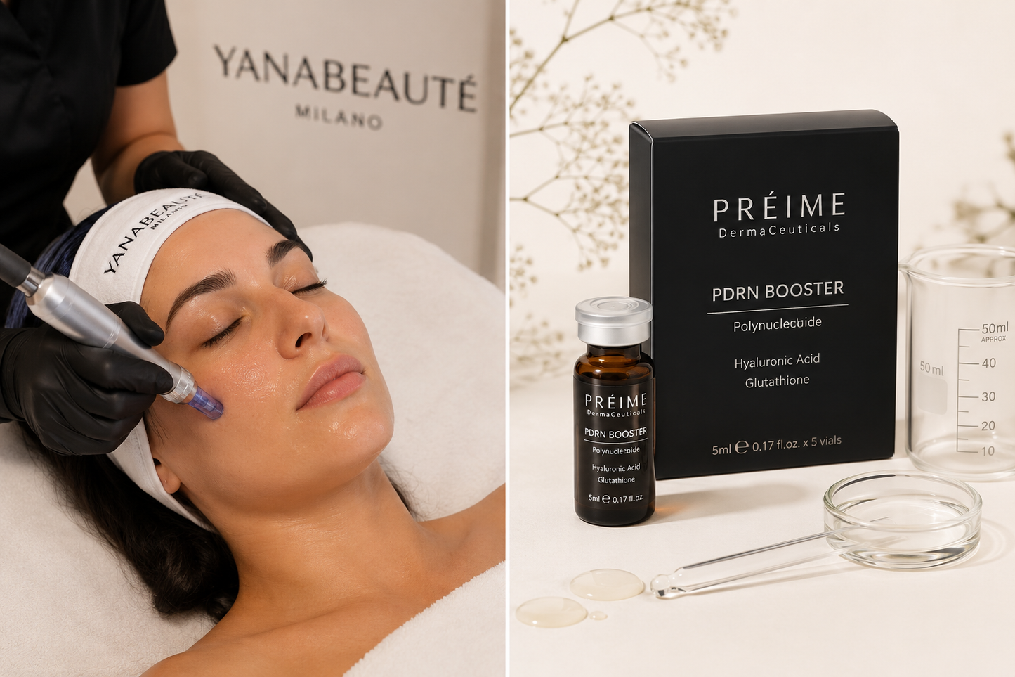 TRATTAMENTO MICRONEEDLING PDNR "SPERMA DI SALMONE" VISO  (Durata 60 minuti)