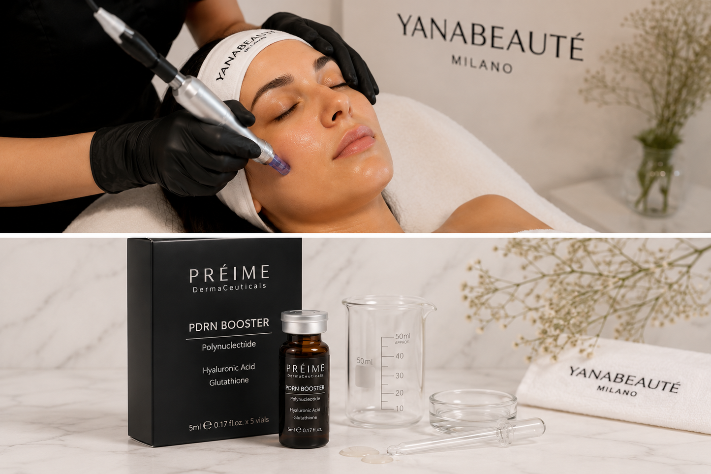 TRATTAMENTO MICRONEEDLING PDNR "SPERMA DI SALMONE" VISO  (Durata 60 minuti)