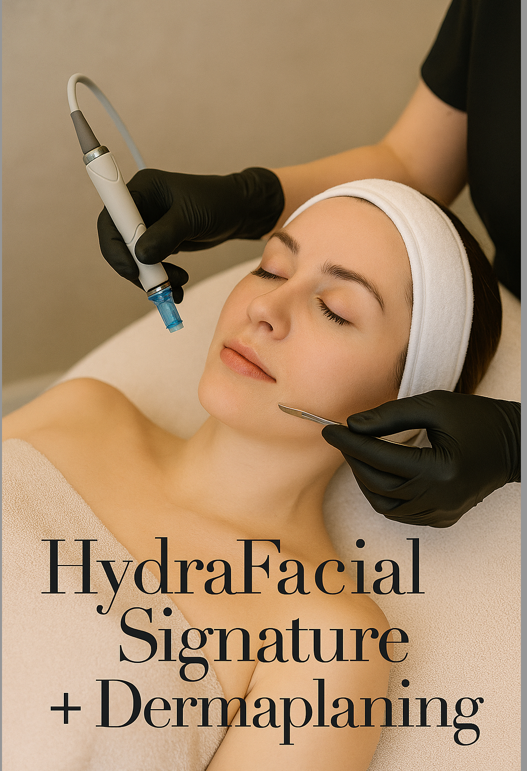 TRATTAMENTO DERMAPLANING+ HYDRAFACIAL SIGNATURE VISO (Durata 80 Minuti)