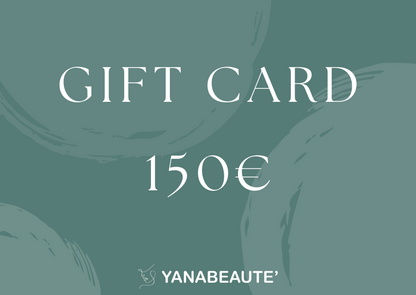 Tarjeta de regalo de Yanabeaute '