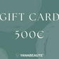 Tarjeta de regalo de Yanabeaute '